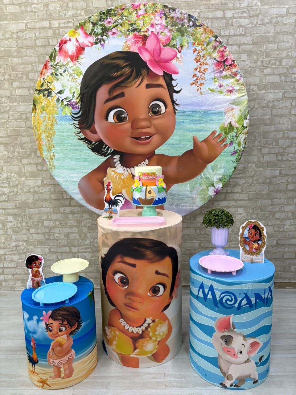 Moana Baby Kit Prata    - Iara Maria Arruda da Silva