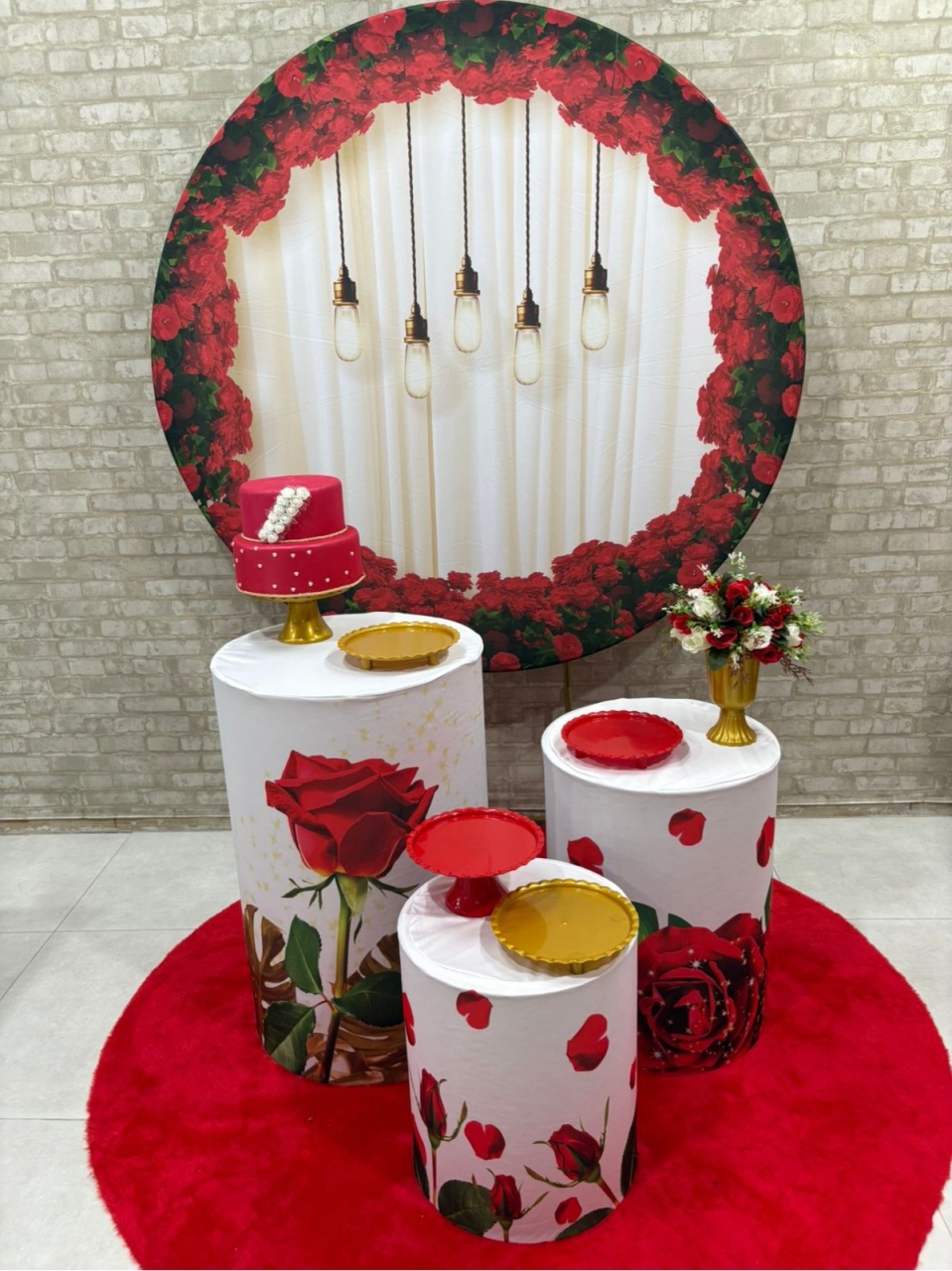 Floral Luzes Kit Prata (1) - Iara Maria Arruda da Silva