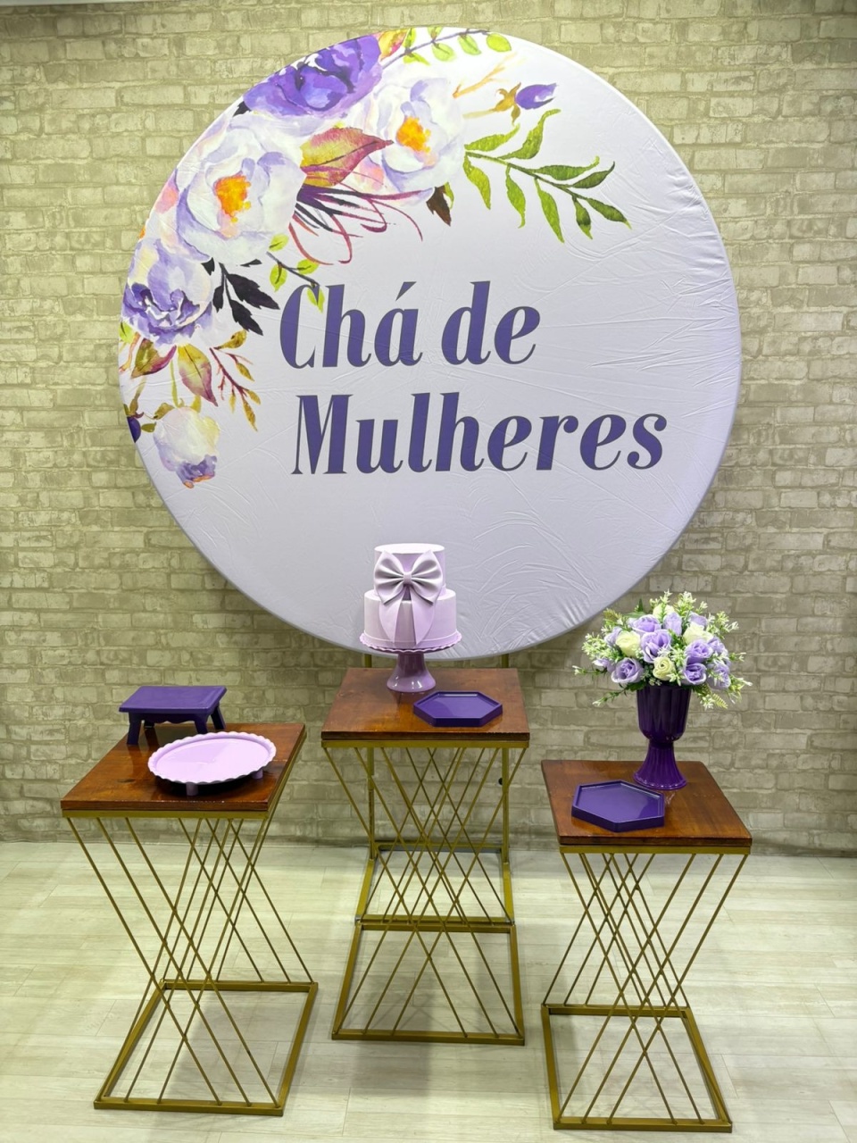 Chá de Mulheres  Kit Prata     - Iara Maria Arruda da Silva