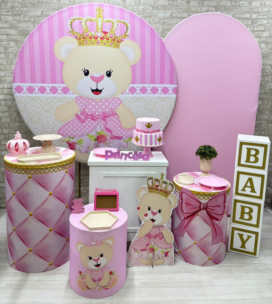 Urso Coroa  Kit Diamante  - Iara Maria Arruda da Silva