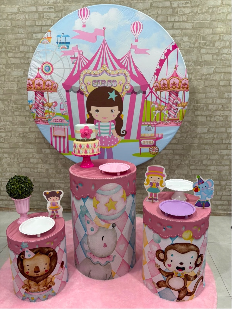 Circo Rosa Kit Prata - Iara Maria Arruda da Silva