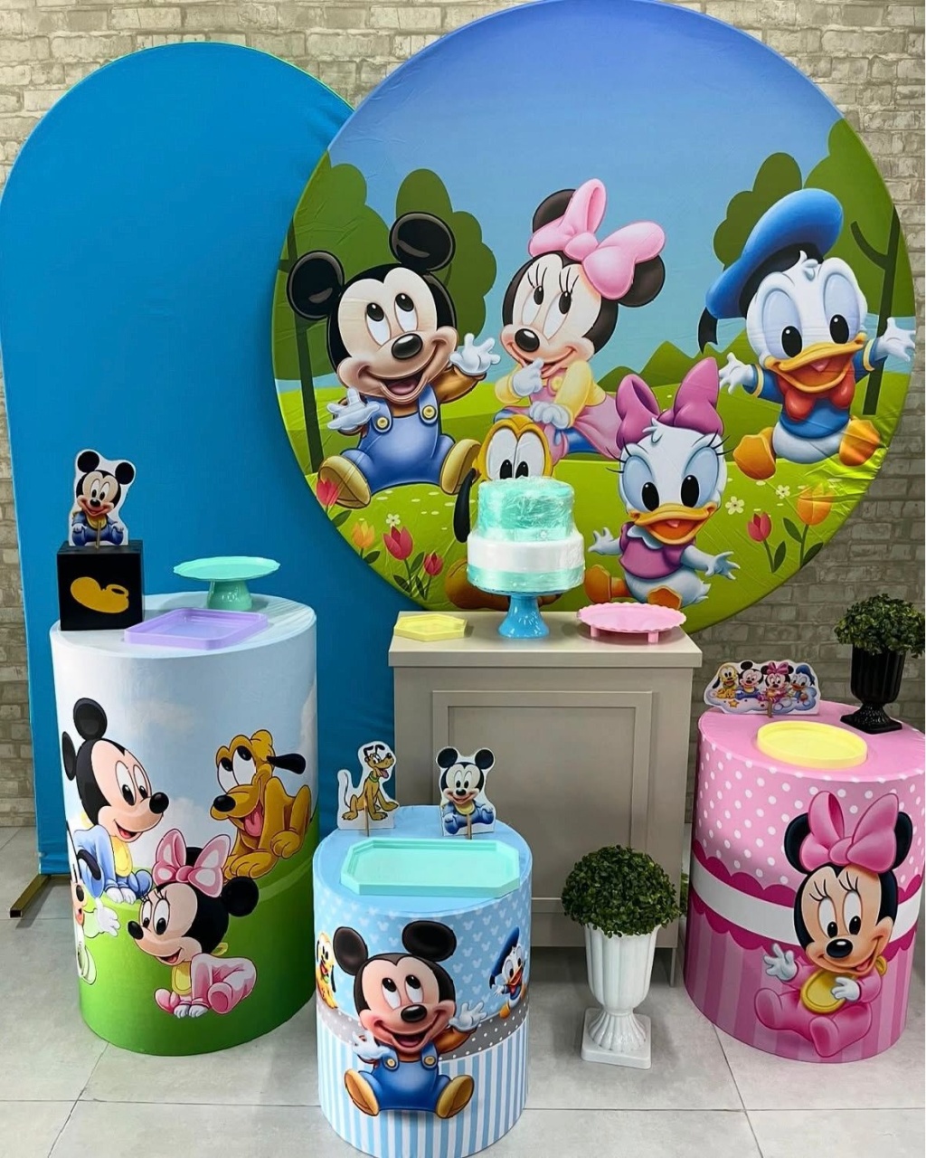 Turma Do  Mickey Baby Kit Diamante - Iara Maria Arruda da Silva