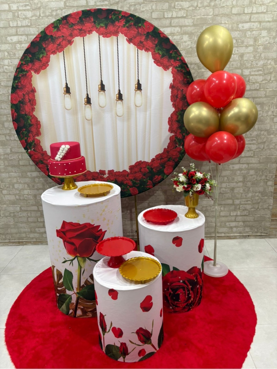 Floral Luzes Kit Prata (3) - Iara Maria Arruda da Silva