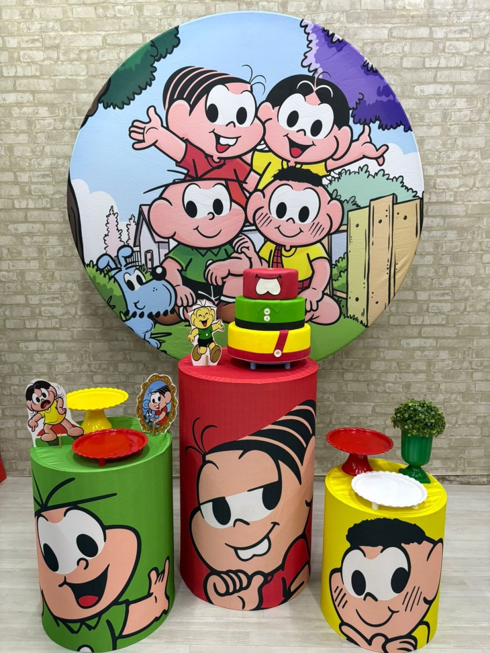 Turma da Monica Kit Prata - Iara Maria Arruda da Silva