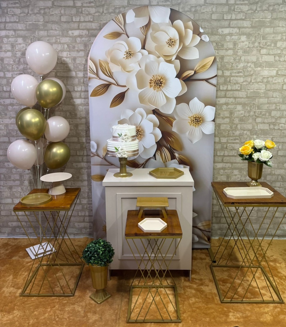 Floral  Kit Ouro - Iara Maria Arruda da Silva