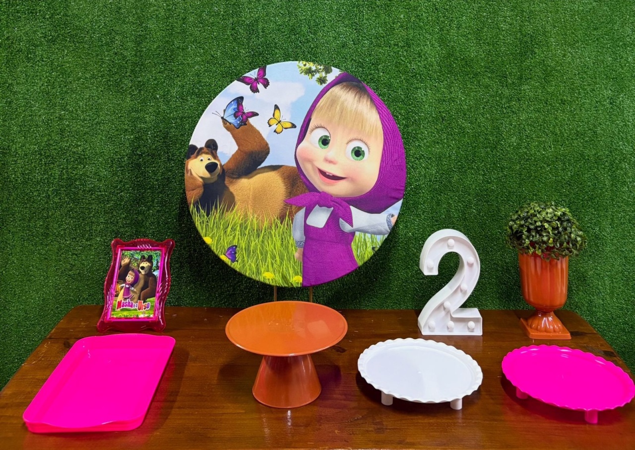 Masha E O Urso Mini Kit - Iara Maria Arruda da Silva