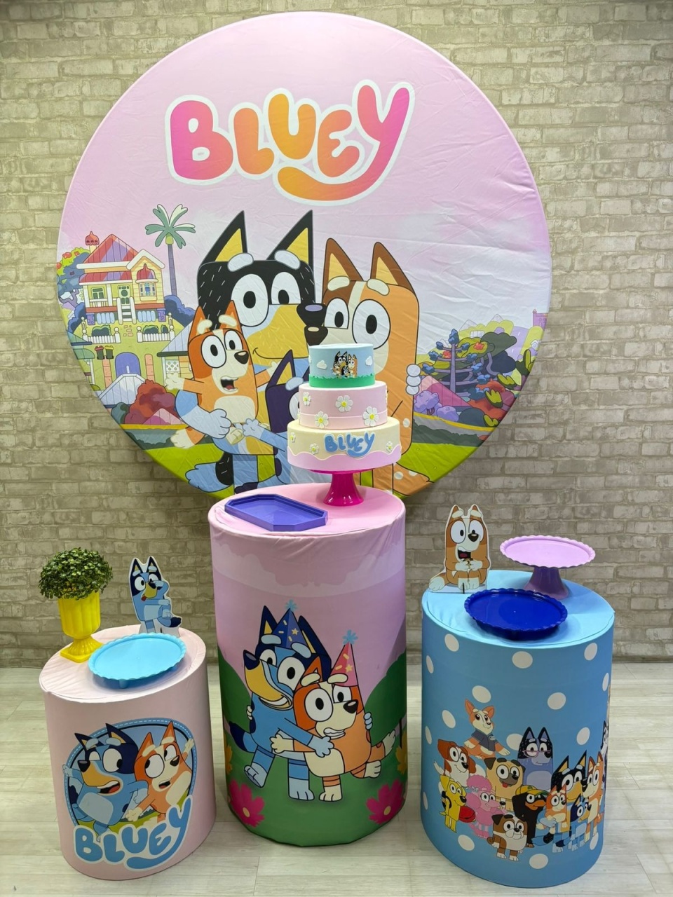 Bluey Kit Prata   - Iara Maria Arruda da Silva
