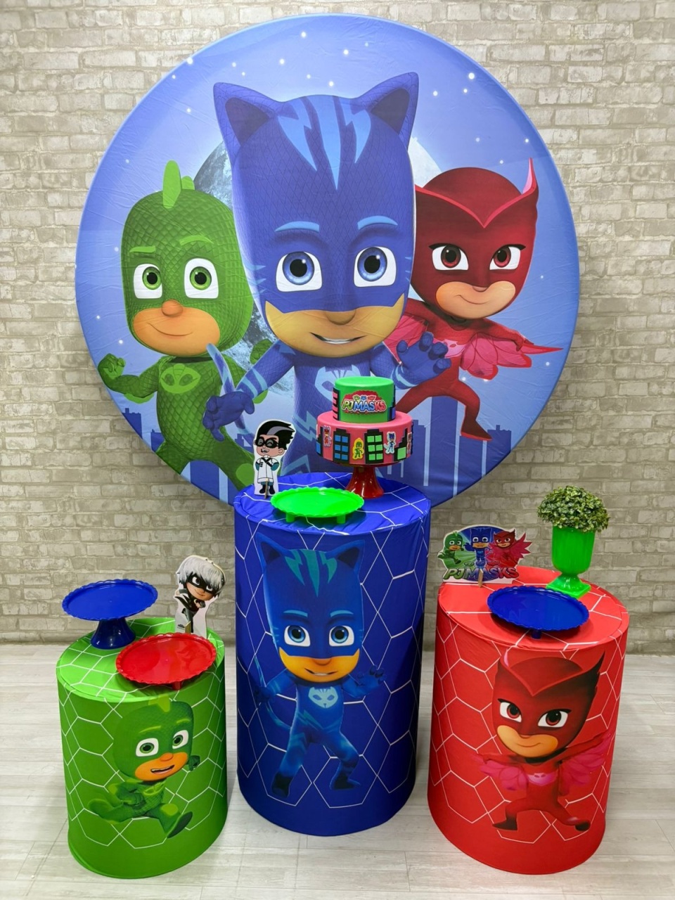 Pj Masks  Kit Prata     - Iara Maria Arruda da Silva