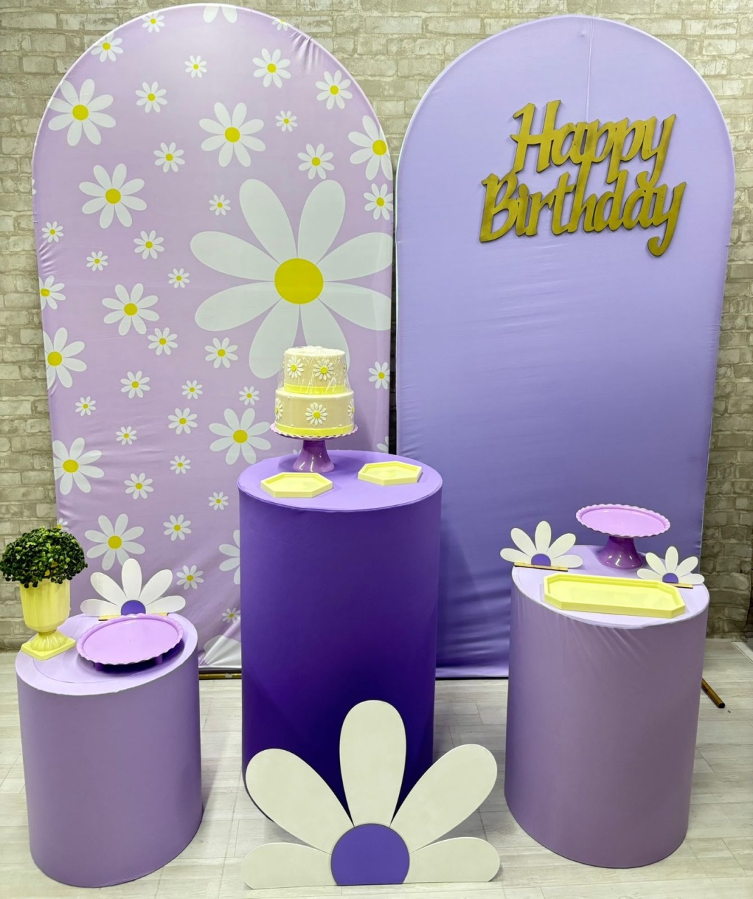Floral Margarida Kit Ouro - Iara Maria Arruda da Silva