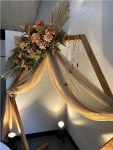 Arco Cestavado Em Madeira Decorado - imagem 4