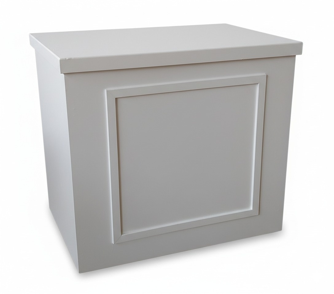 Mesa Cômoda Baixa Branca - EGL Locações Ltda