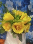 Topo de Bolo de Flores Artificiais - imagem 4