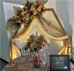 Arco Cestavado Em Madeira Decorado - imagem 3