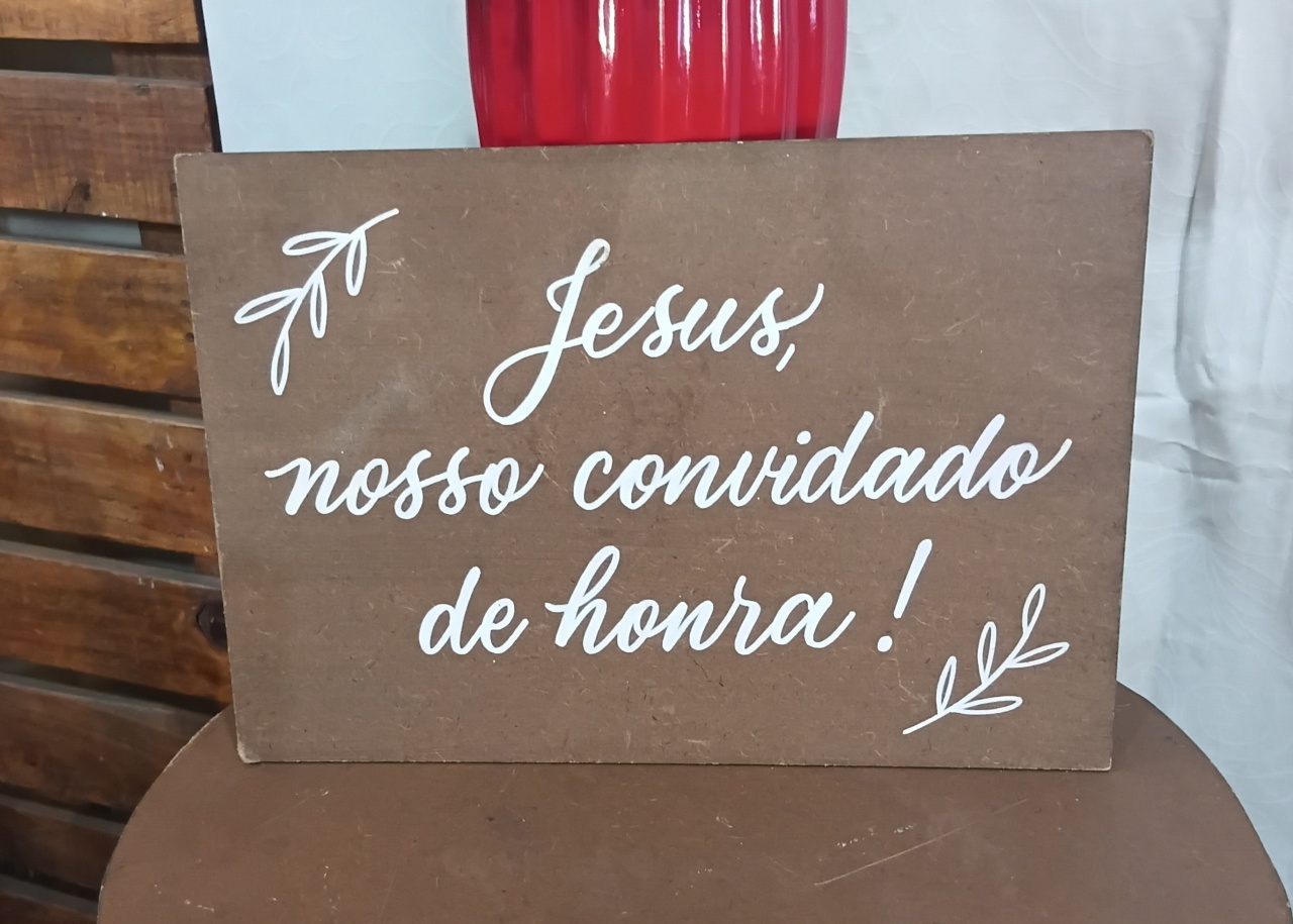 Placas Madeira Com Frase - Elisangela Gimenez Locações Ltda