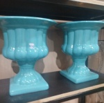 Vaso Grande de Louça Ou Gesso - imagem 3