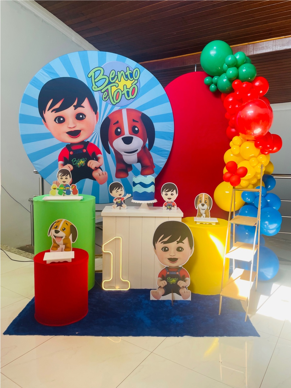 Bento E Totó Kit G1 Pegue E Monte  - Pallacius Festas