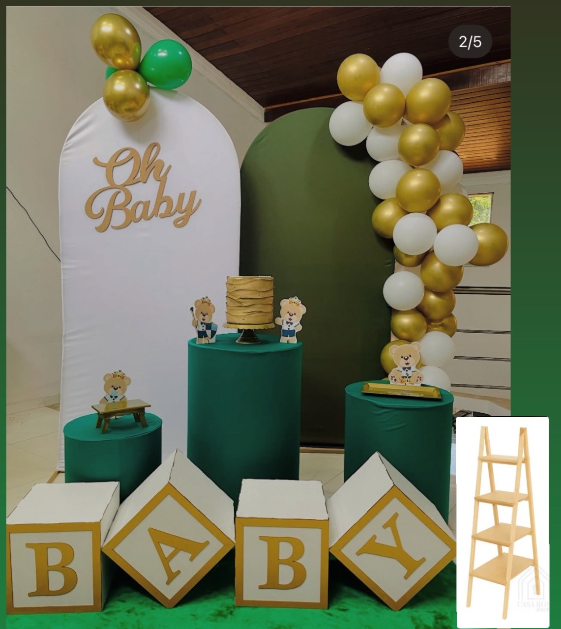 Kit Mm1 Chá de Bebê Oh Baby - Pallacius Festas