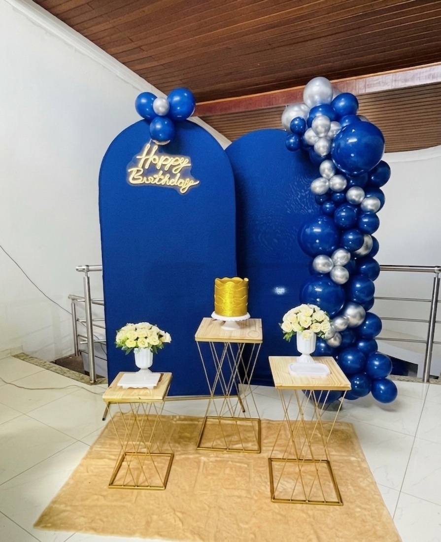 Happy Azul Mf - Kit Mm - Pegue E Monte - Pallacius Festas