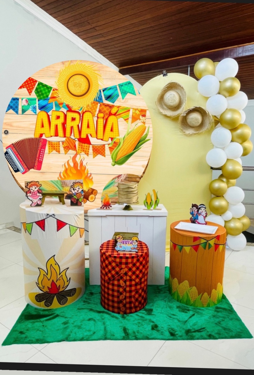 Arraia - Kit G - Pegue E Monte - Pallacius Festas