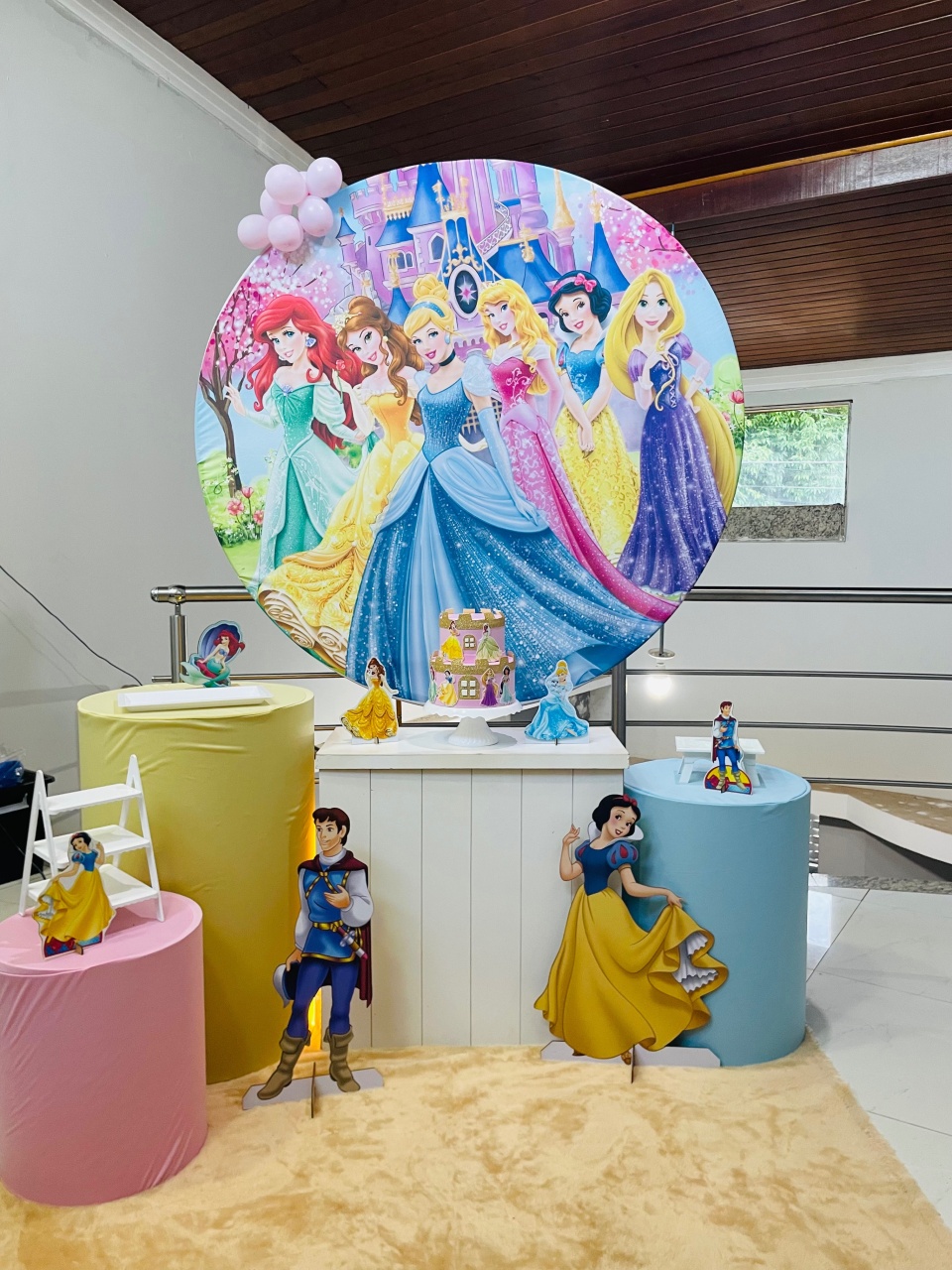 Pegue E Monte Kit M Princesas - Pallacius Festas
