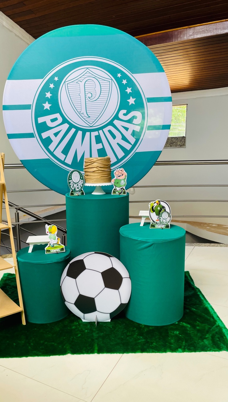 Pegue E Monte Kit P Palmeiras  - Pallacius Festas