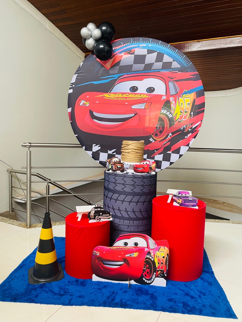 Pegue E Monte Kit P Carros Relâmpago Mcqueen  - Pallacius Festas