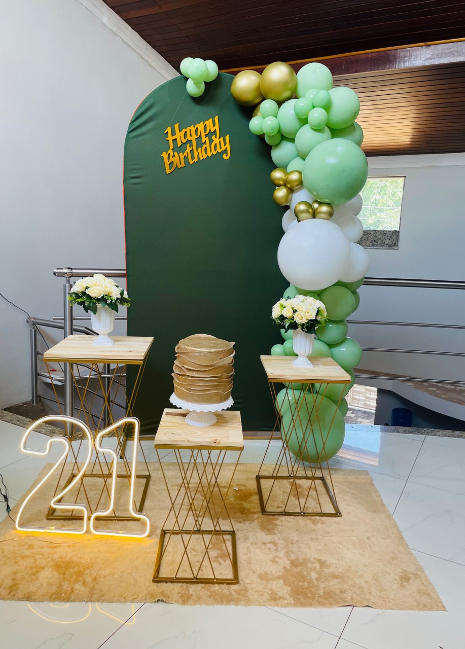 Happy Gala Verde Kit P Com Led - Pallacius Festas