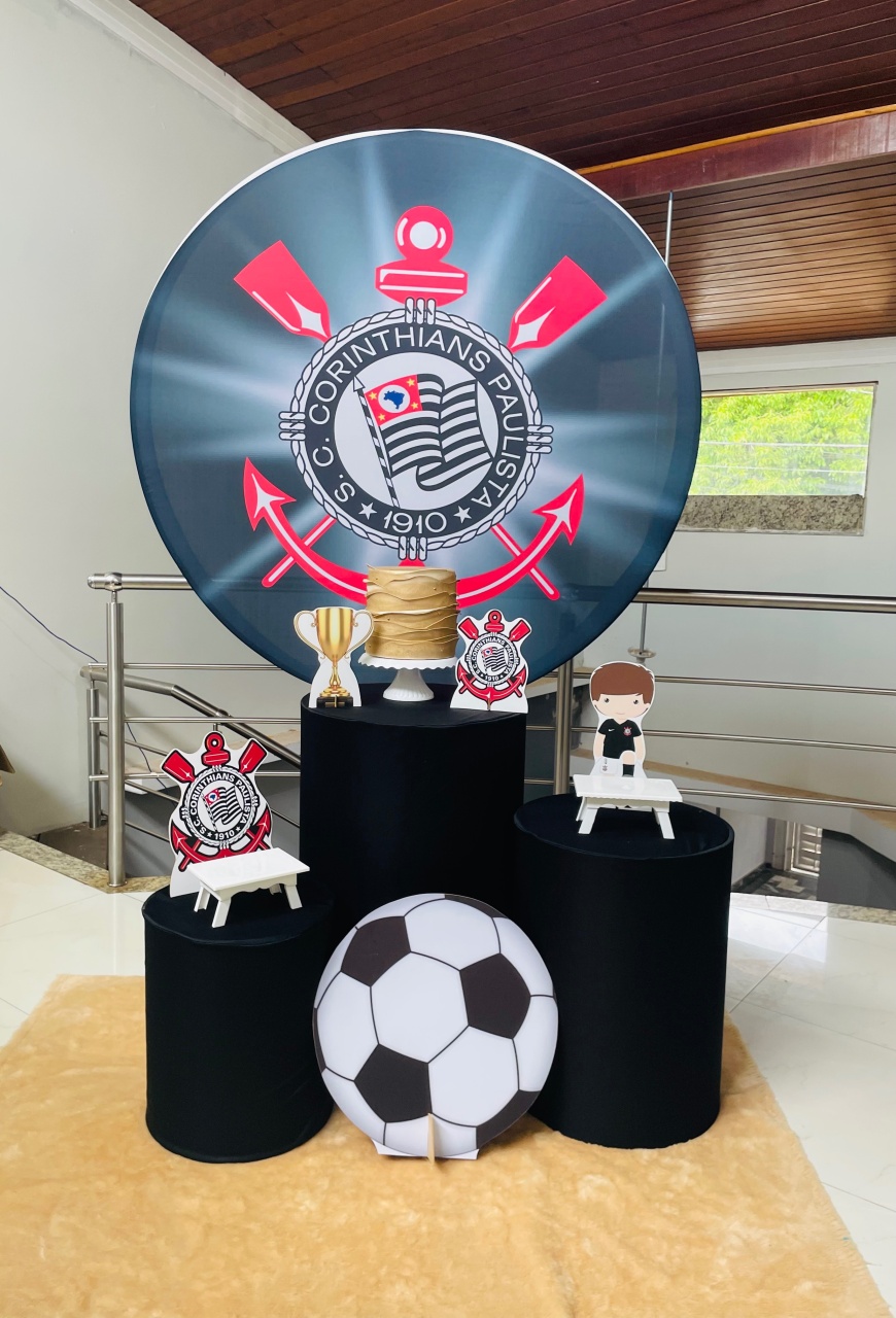 Pegue E Monte Kit P Corinthians  - Pallacius Festas