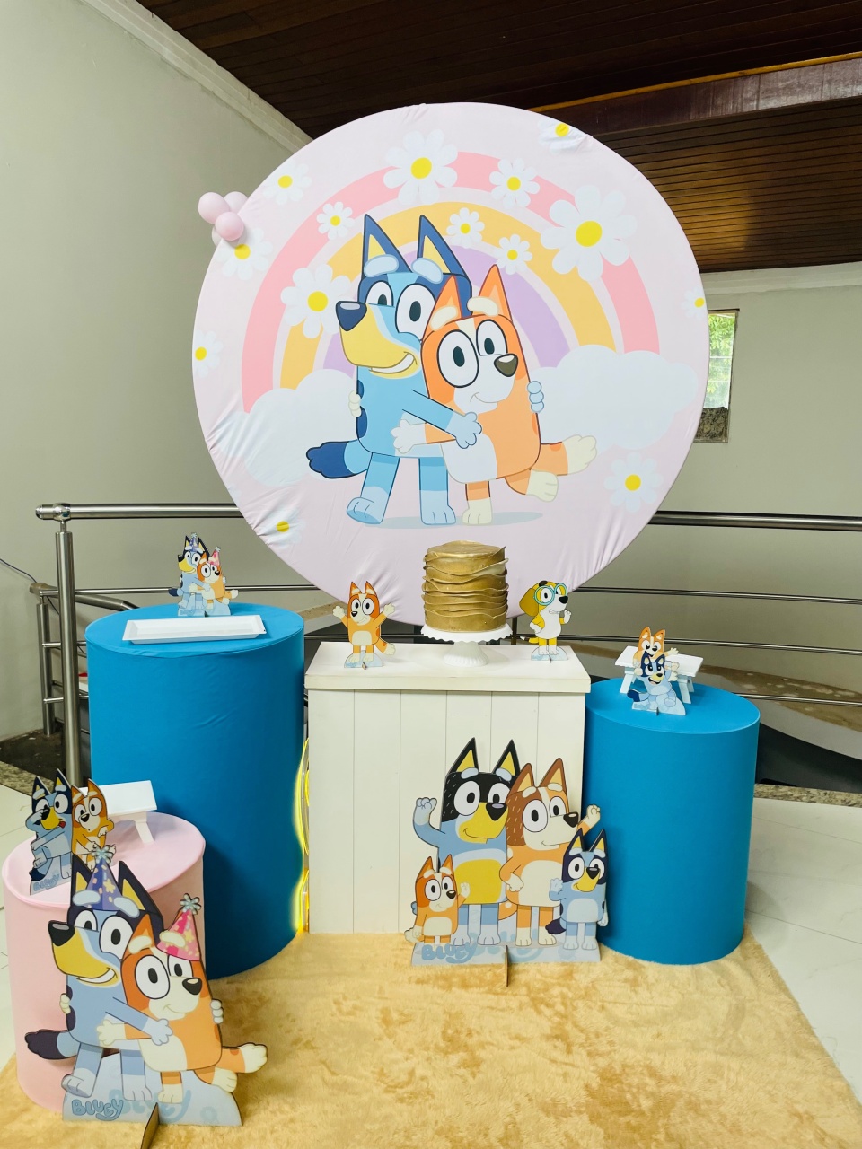 Pegue E Monte Kit M Bluey E Bingo - Pallacius Festas