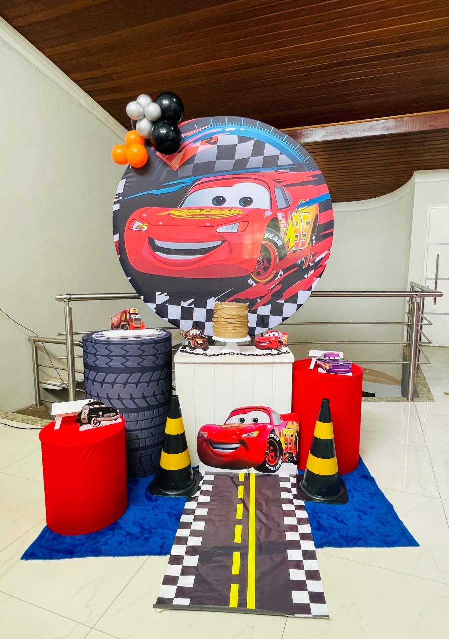 Pegue E Monte Kit M Carros Relâmpago Mcqueen - Pallacius Festas