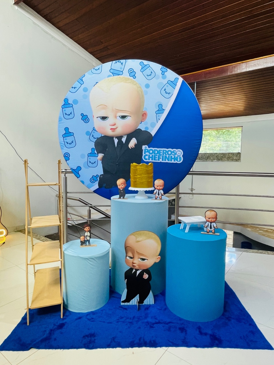 Pegue E Monte Kit P1 O Poderoso Chefinho Com Escadinha  - Pallacius Festas