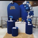 Happy Azul Bic Flores Azuis- Kit G - Pegue E Monte - imagem 2