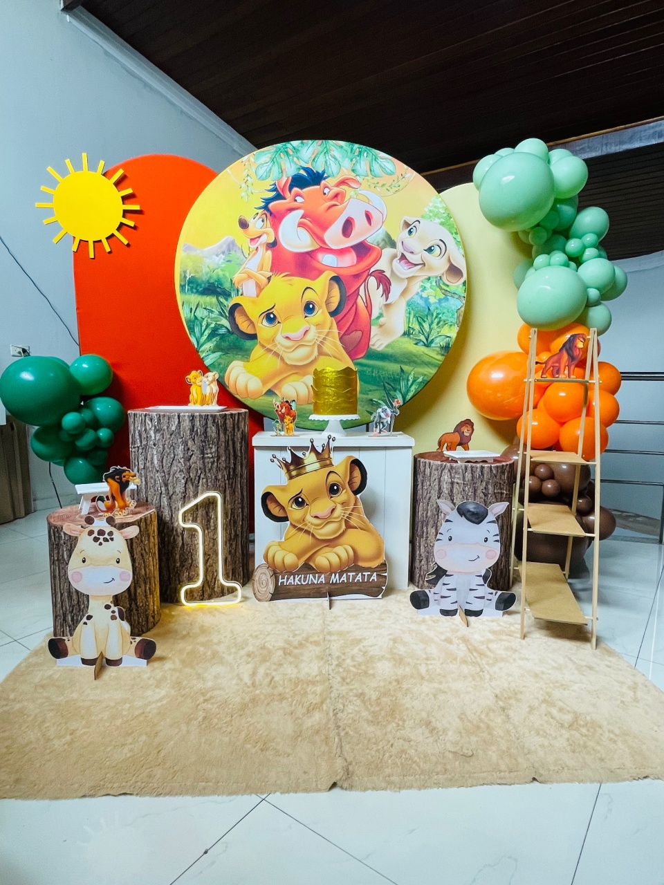 Kit Triplo P Rei Leão  - Pallacius Festas