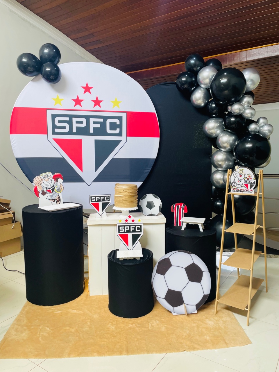 Pegue E Monte Kit G1 São Paulo Com Led - Pallacius Festas