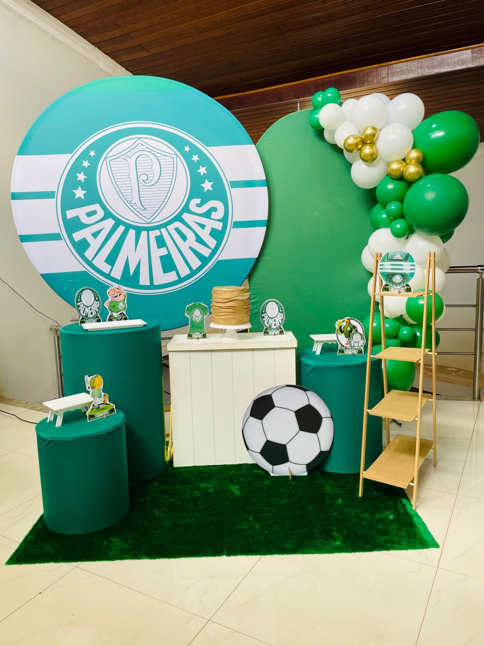 Pegue E Monte Kit Gg Palmeiras G1 Com Led - Pallacius Festas