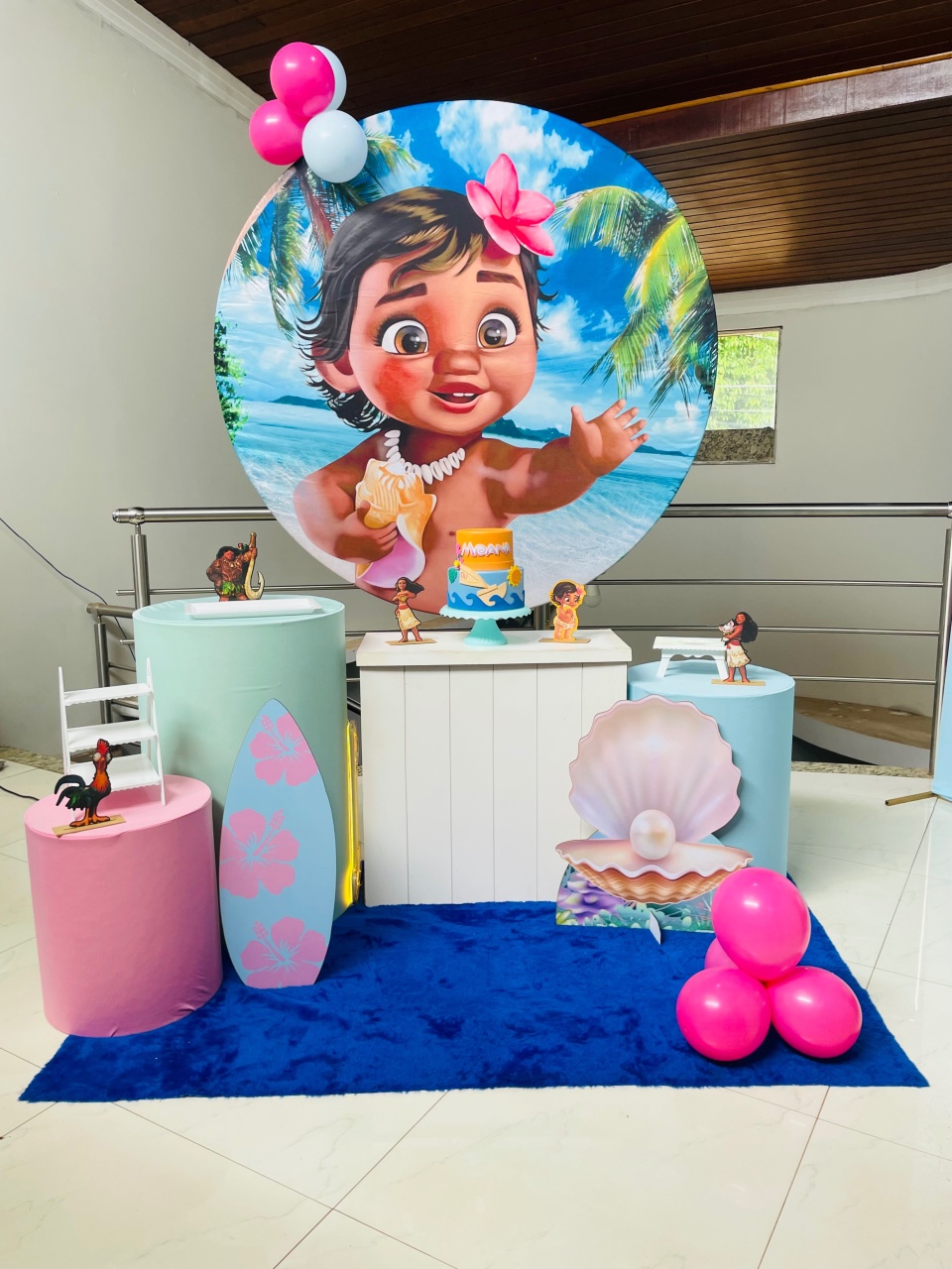 Moana Baby Fundo Do Mar- Pegue E Monte Kit M - Pallacius Festas