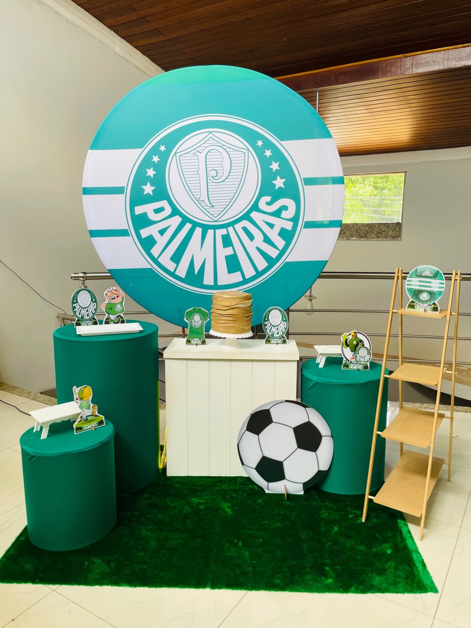 Pegue E Monte Kit Gg Palmeiras - Pallacius Festas
