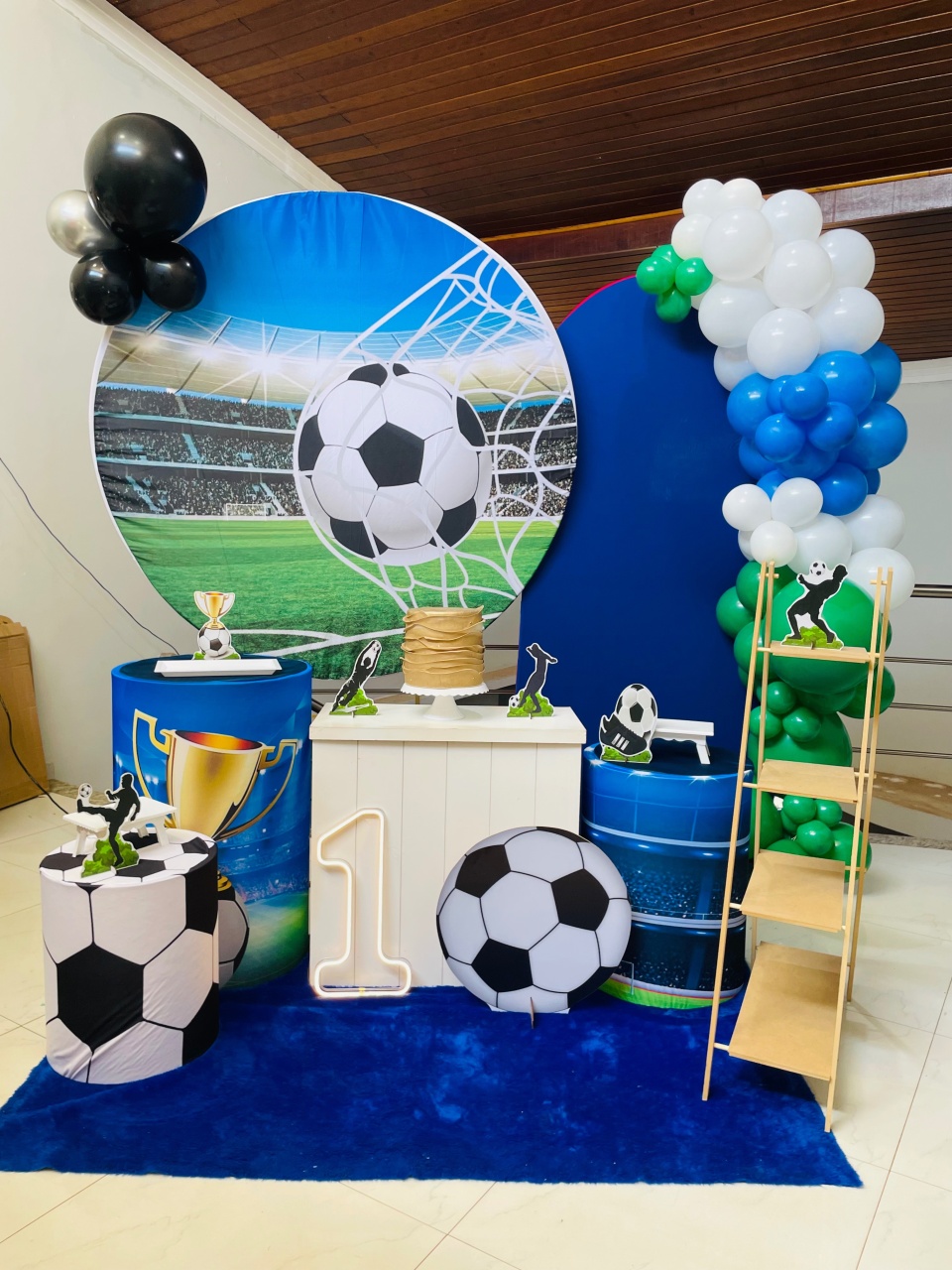 Pegue E Monte Kit G1 Futebol Com Led - Pallacius Festas