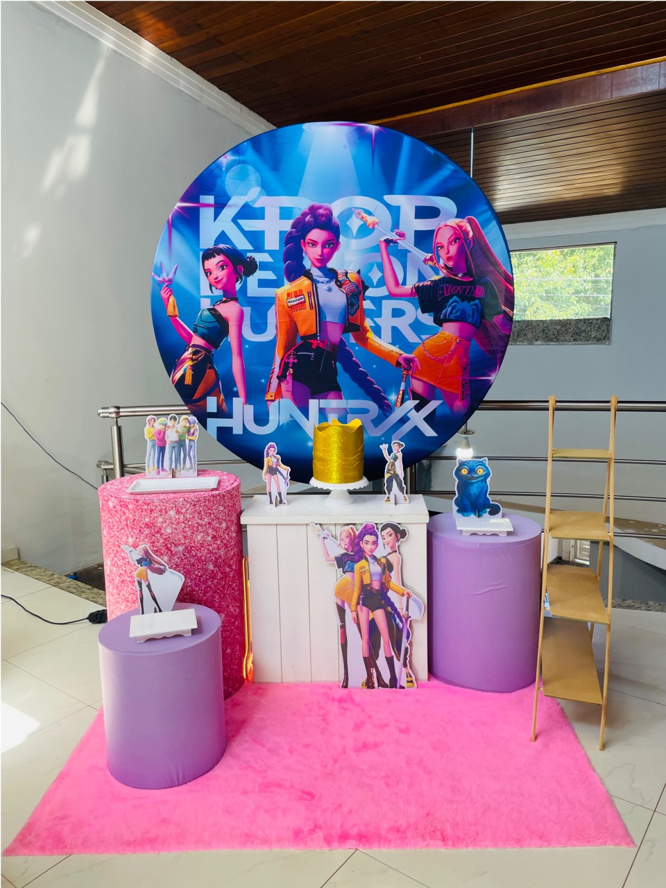 Guerreiras Do K-Pop - Kit M1- Pegue E Monte - Pallacius Festas