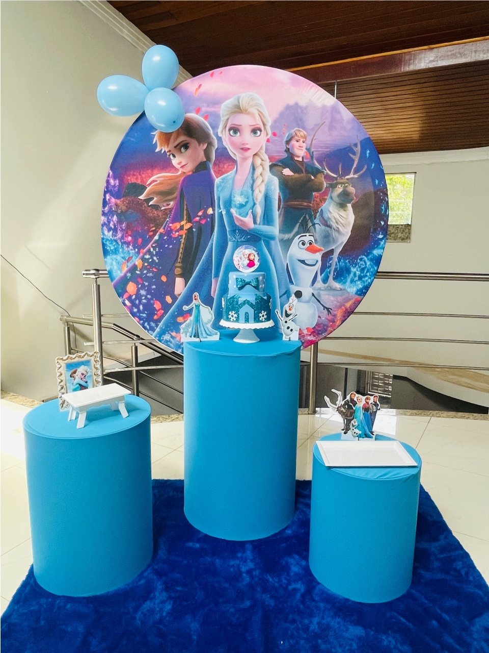 Frozen - Kit P - Pegue E Monte - Pallacius Festas