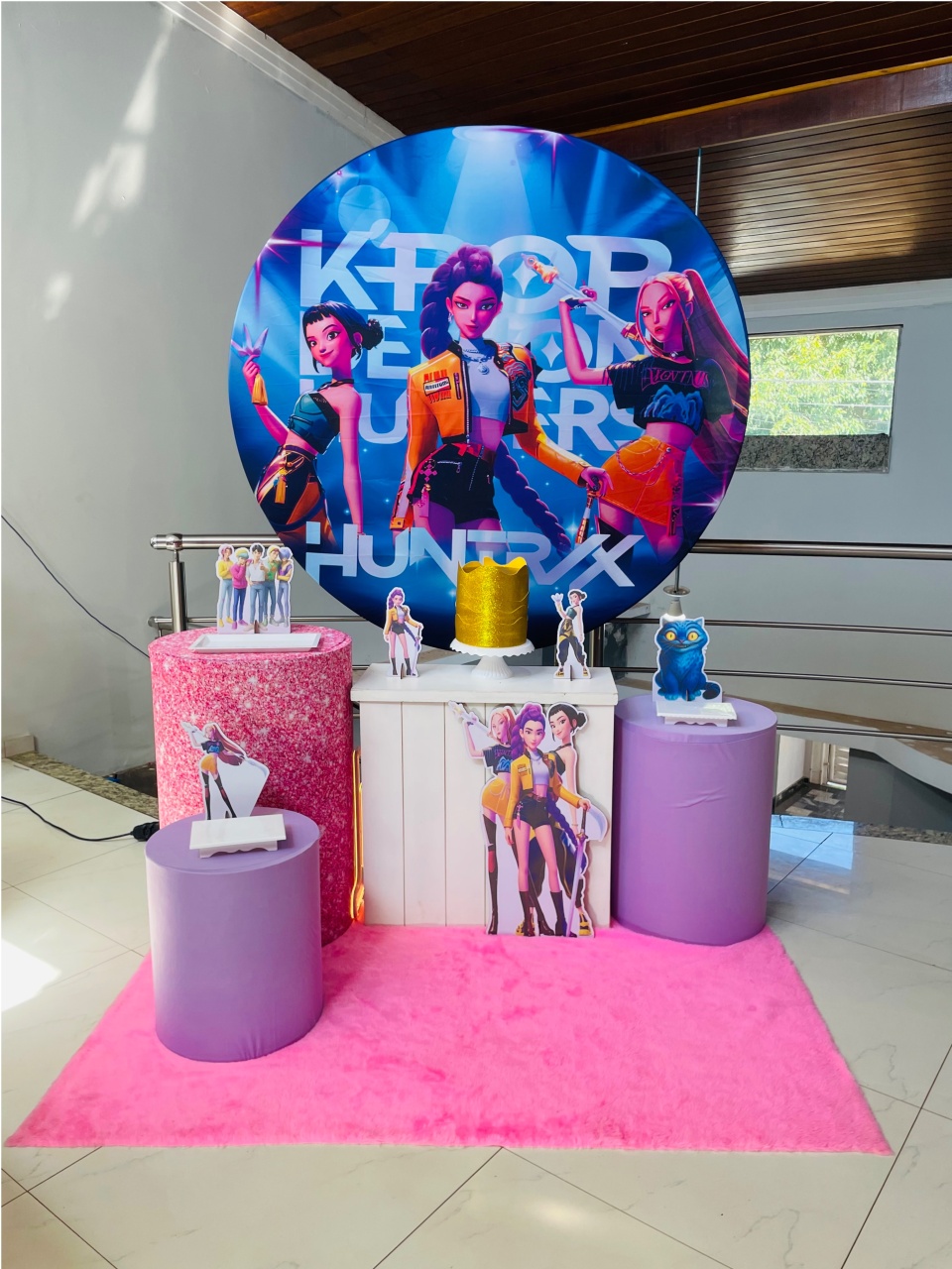 Guerreiras Do K-Pop - Kit M - Pegue E Monte - Pallacius Festas