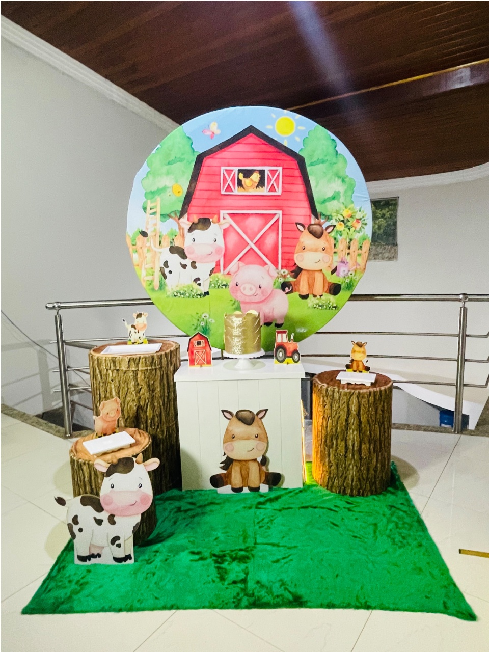 Fazendinha Vermelha Cpa 2 - Kit M - Pegue E Monte - Pallacius Festas