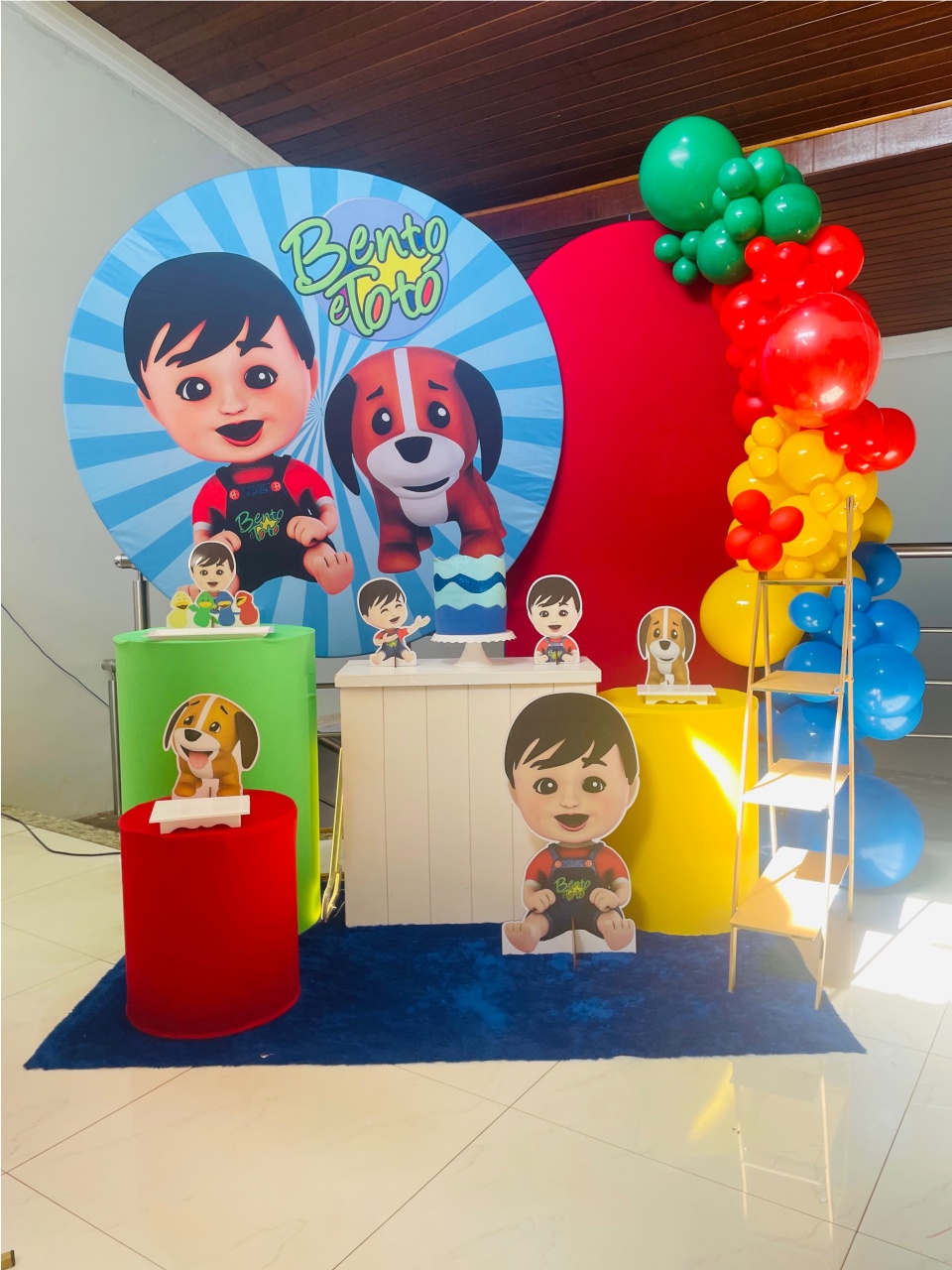 Bento E Totó Básico Kit Gg Pegue E Monte - Pallacius Festas