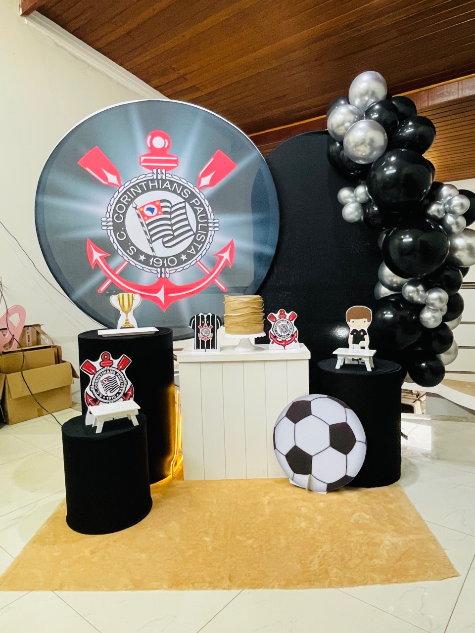 Pegue E Monte Kit G Corinthians  - Pallacius Festas
