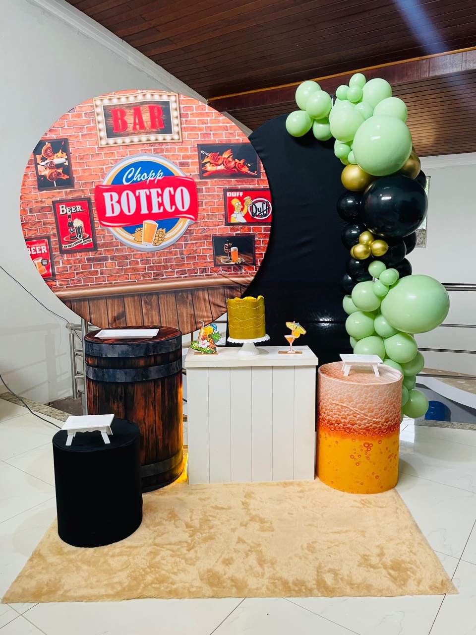Pegue E Monte Kit G Boteco  - Pallacius Festas