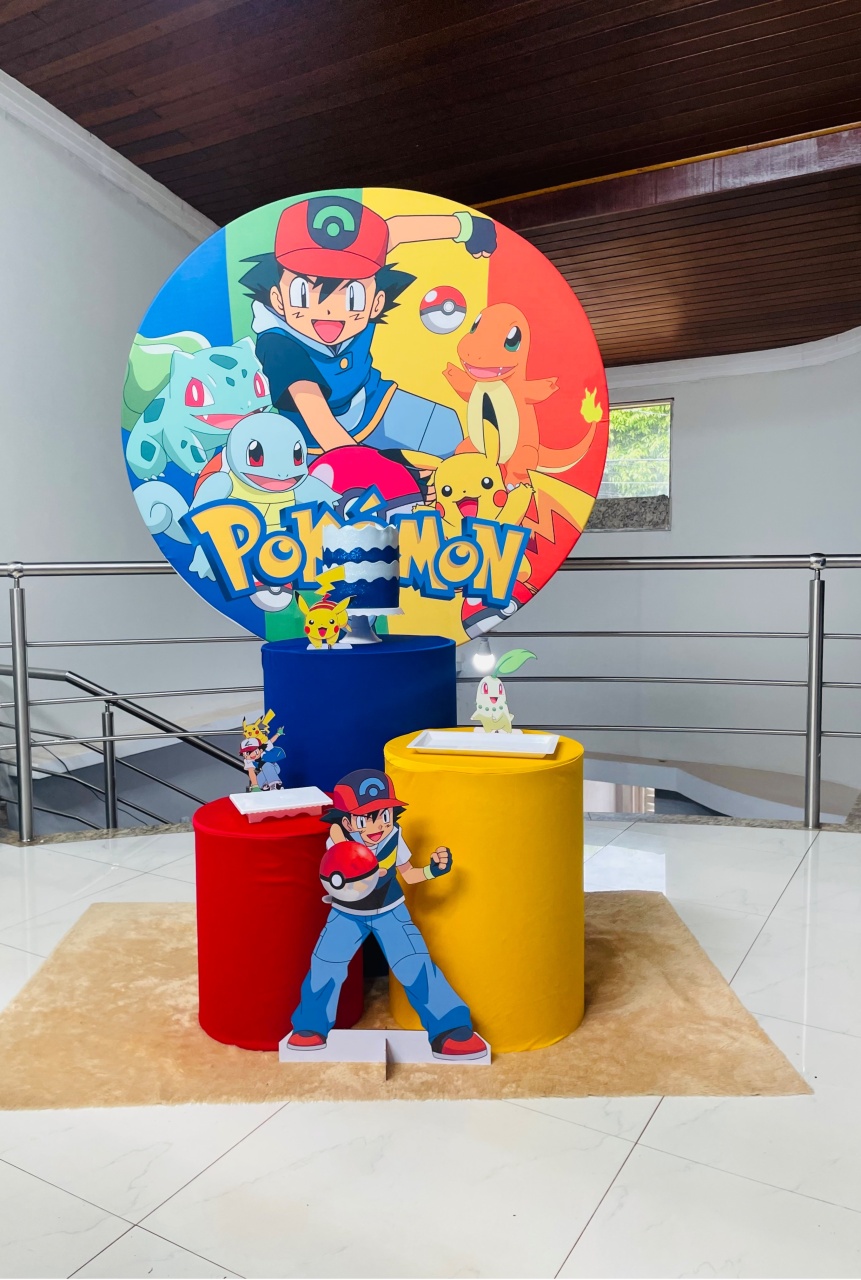 Pokémon - Kit P - Pegue E Monte - Pallacius Festas