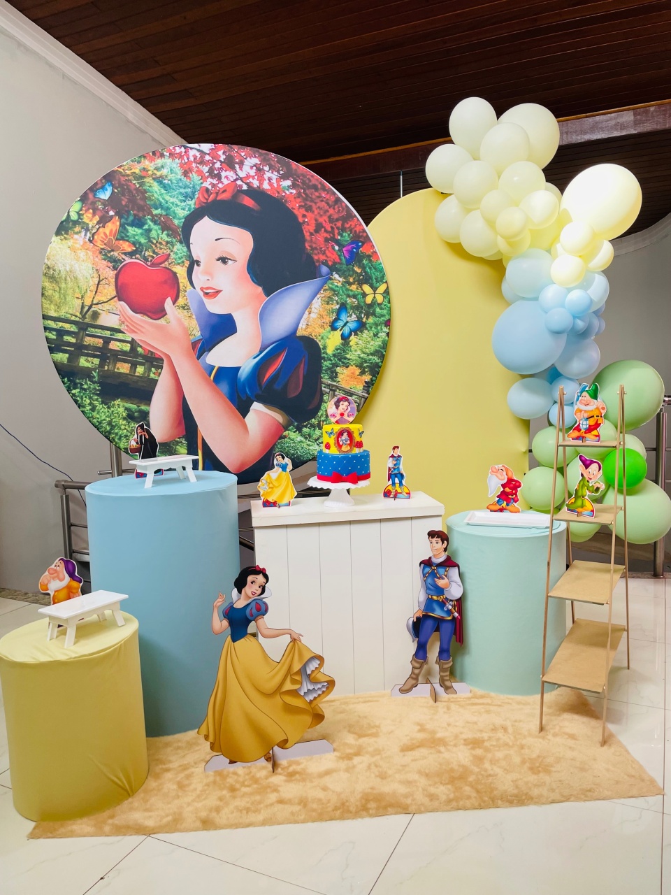Pegue E Monte Kit Gg Branca de Neve - Pallacius Festas