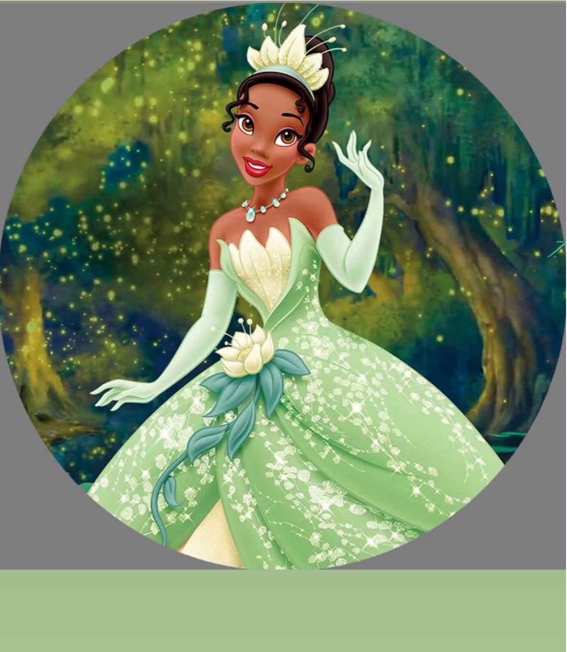 Princesa Tiana - Kit M - Pegue E Monte - Pallacius Festas