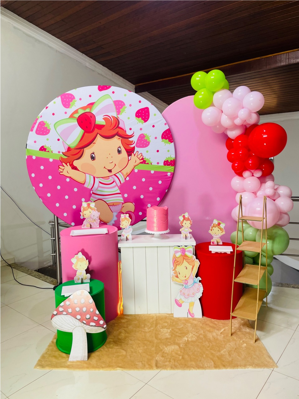 Moranguinho Baby - Kit Gg - Pegue E Monte - Pallacius Festas