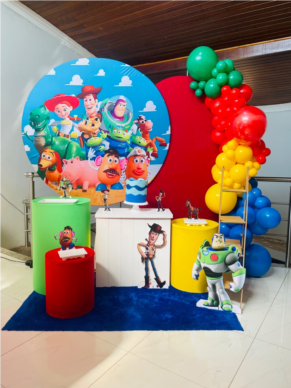 Toy Story - Kit Gg - Kit Pegue E Monte - Pallacius Festas